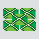 Sticker | Achterhoekse vlag (10 stuks)