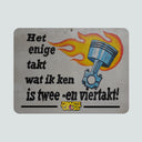 Wandbord | Het enige takt wat ik ken