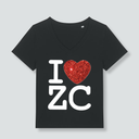 Dames T-shirt | I LOVE ZC