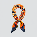 Zijde sjaaltje | Oranje