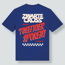 Unisex T-shirt | Slogan blauw